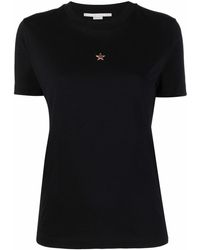 Stella McCartney - Star-embellished T-shirt - Lyst