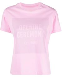 Opening Ceremony - Box Logo T-shirt - Lyst