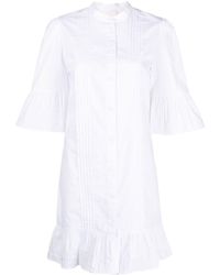 See By Chloé - Cotton Short Shirt Dress - Lyst
