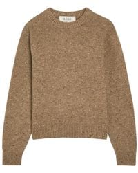 Rohe - Flecked-Knit Crew-Neck Sweater - Lyst