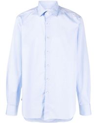 Xacus - Long-sleeve Cotton Shirt - Lyst