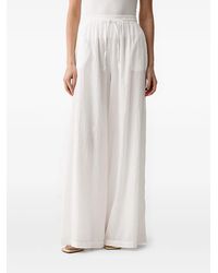 ViCOLO - Drawstring-Waist Wide-Leg Trousers - Lyst