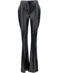 Elisabetta Franchi - Trousers Blacks And Greys - Lyst