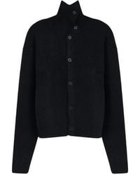 Tonywack - Ribbed-Knit High-Neck Jacket - Lyst