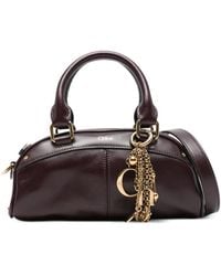 Chloé - Small Charm Bowling Handbag - Lyst