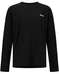 Herno - T-Shirt Met Print En Lange Mouwen - Lyst