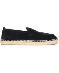 Emporio Armani - Stitched-Detail Espadrilles - Lyst
