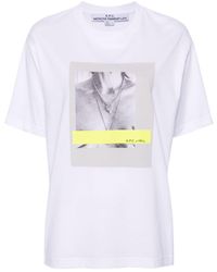A.P.C. - Xnrl Organic-cotton T-shirt - Lyst