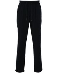 Herno - Drawstring Virgin Wool Trousers - Lyst