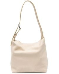 The Row - Isa Buckle-Fastening Leather Shoulder Bag - Lyst