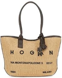 Hogan - Borsa Tote Piccola Con Stampa - Lyst