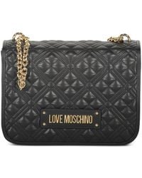 Love Moschino - Quilted Chain Shoulder Bag - Lyst