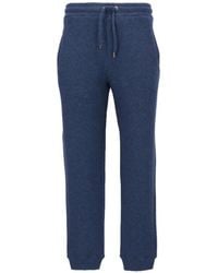 Isaia - Drawstring-Waist Track Pants - Lyst