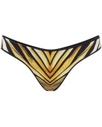 Roberto Cavalli - Ray Of-Print Bikini Bottoms - Lyst