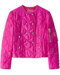 Ermanno Scervino - Double-breasted Quilted Jacket - Lyst