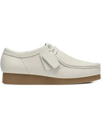 Clarks - Wallabee Evo Leather Derby Shoes - Lyst