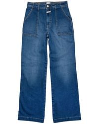 Closed - Aria Mid-rise Straight-leg Jeans - Lyst