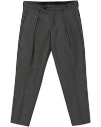Michael Coal - Freddy Pleated-Detail Turn-Up Trousers - Lyst