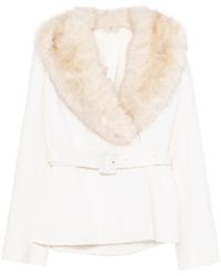 Saiid Kobeisy - Fur-Trimmed Jacket - Lyst