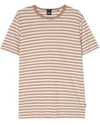 BOSS - Short-Sleeves Striped T-Shirt - Lyst