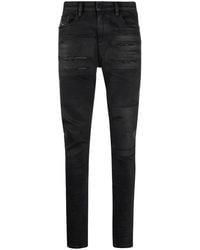 DIESEL - D-Amny Mid-Rise Slim-Fit Jeans - Lyst