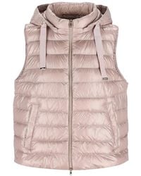 Herno - Chaleco Acolchado Con Capucha - Lyst