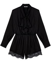 Maje - Tuta Intera Con Bordo - Lyst