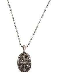 Chrome Hearts - Oval Cross Halskette - Lyst
