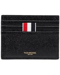Thom Browne - Leather Credit Card Case - Lyst