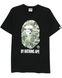 A Bathing Ape - Abc Camo T-Shirt - Lyst