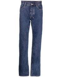 Ksubi - Hazlow Mid-rise Cotton Straight-leg Jeans - Lyst