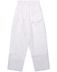 Studio Nicholson - Elasticated Drawstring Trousers - Lyst