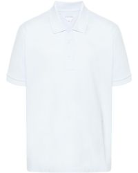 Bottega Veneta - Logo-embroidered Cotton Polo Shirt - Lyst