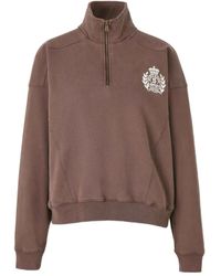 Sporty & Rich - Sweat À Logo Brodé - Lyst