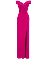 Gemy Maalouf - Off-The-Shoulder Draped Dress - Lyst
