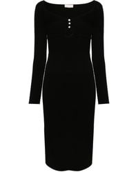 Liu Jo - Long-Sleeve Knitted Dress - Lyst