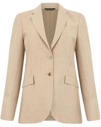 Brooks Brothers - Striped-Pattern Virgin-Wool Blazer - Lyst