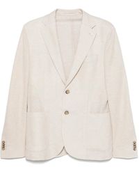 Luigi Bianchi - Single-Breasted Blazer - Lyst