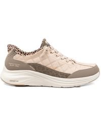 Skechers - Slip-Ins Quilted Leopard-Print Sneakers - Lyst