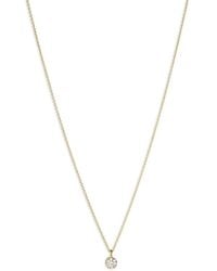 Sophie Bille Brahe - Lily Diamant Simple Diamond Necklace - Lyst