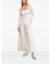 MARCELLA - Lonnie Square-Neck Top - Lyst