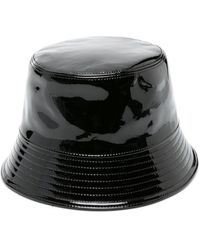 Prada - Sombrero de pescador con logo triangular - Lyst