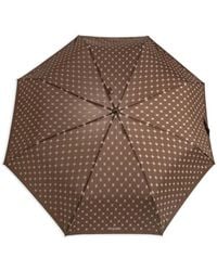 Moschino - Monogram-Print Folding Umbrella - Lyst