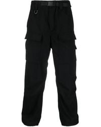 Y-3 - Cropped Hose mit Cargo-Taschen - Lyst