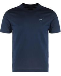 Paul & Shark - Cotton T-Shirt - Lyst