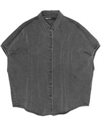 Bimba Y Lola - Buttoned Short-Sleeve Shirt - Lyst