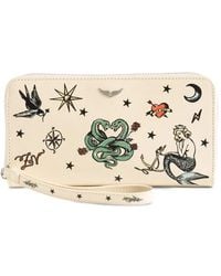 Zadig & Voltaire - Compagnon Tattoo Wallet - Lyst