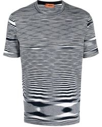 Missoni - Geometric-Print Cotton T-Shirt - Lyst