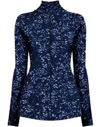 Proenza Schouler - Oberteil Mit Blumen-Print - Lyst