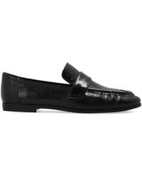 Black Suede Studio - Arrow Loafers - Lyst